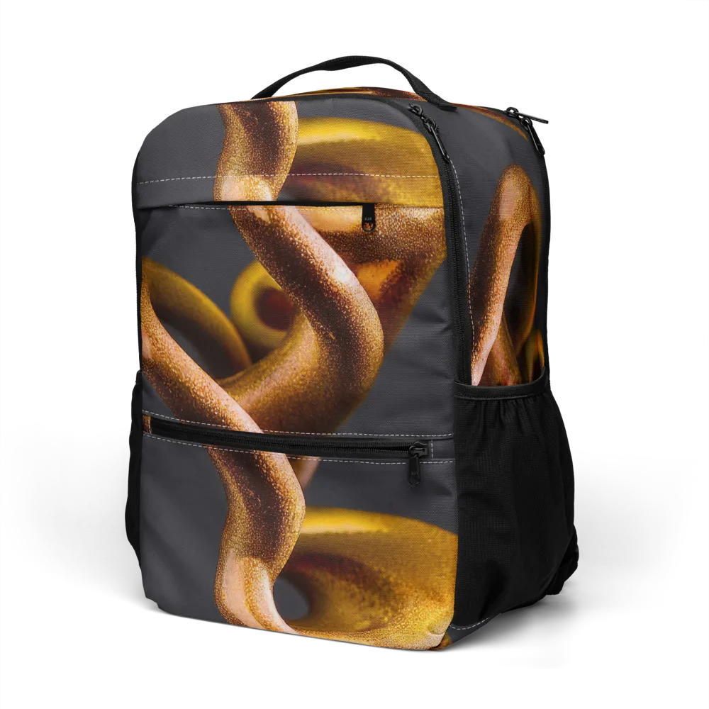 Amber Tangle on Utility Backpack — Left Front