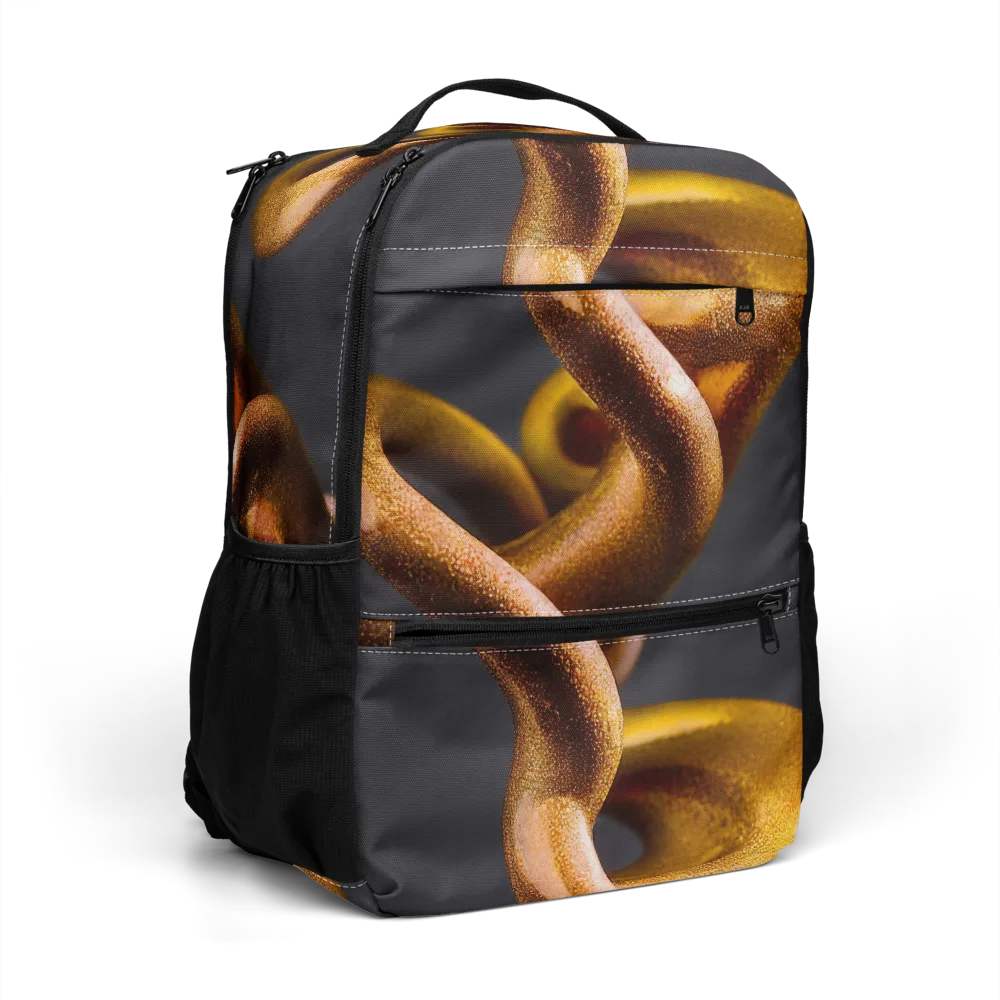 Amber Tangle on Utility Backpack — Right Front