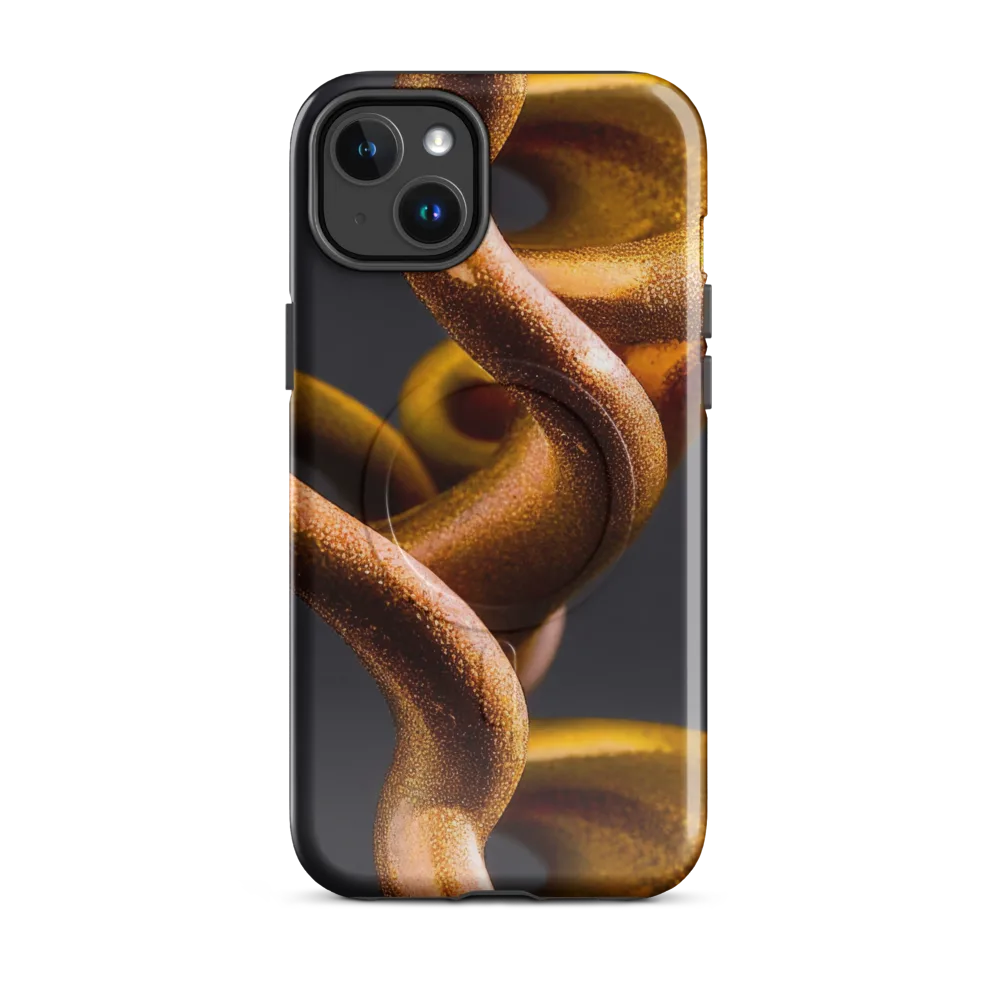 Amber Tangle on MagSafe Tough Case for iPhone® — Front