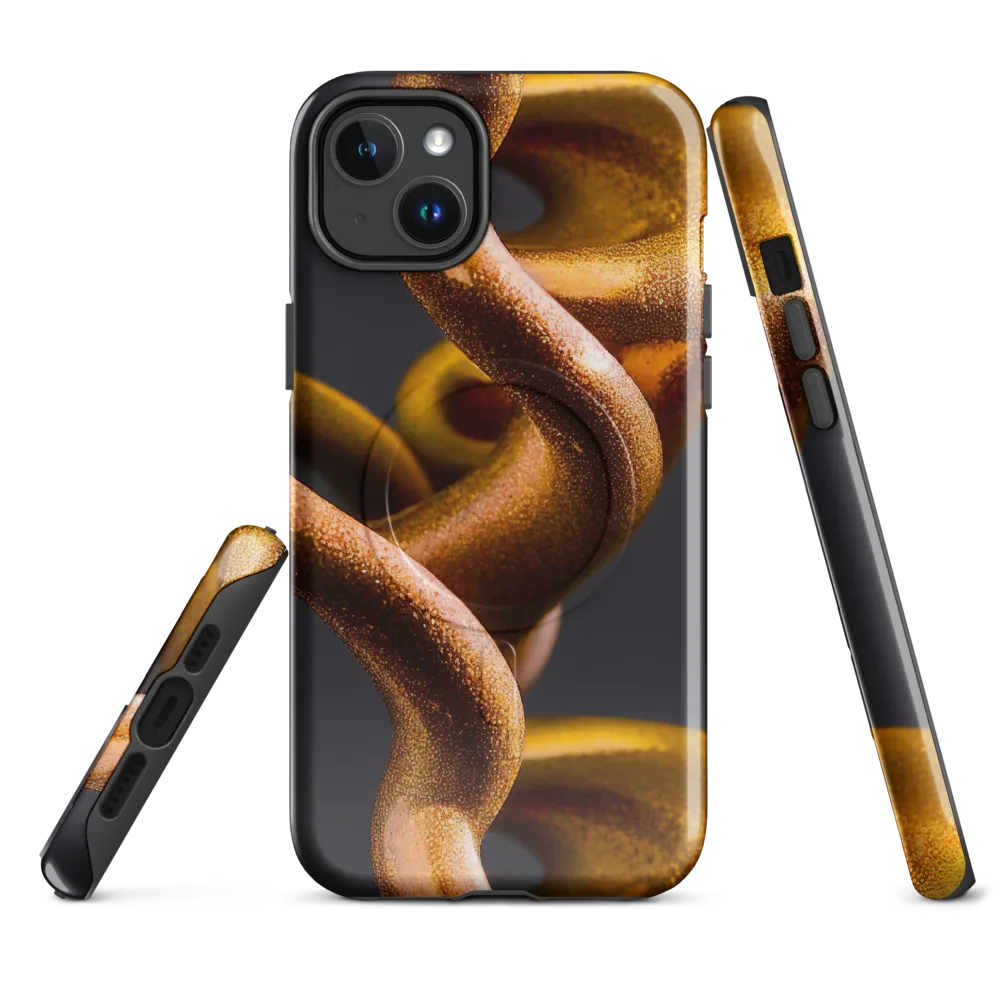 Amber Tangle on MagSafe Tough Case for iPhone® — Front