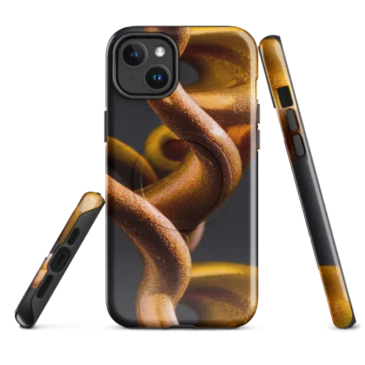 Amber Tangle on a MagSafe Tough Case for iPhone®