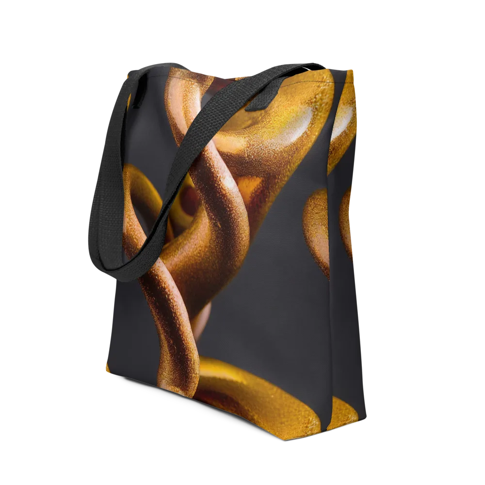 Amber Tangle on Tote Bag — Front