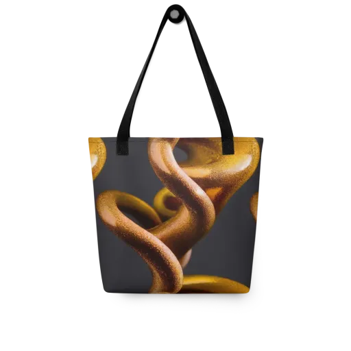 Amber Tangle on a Tote Bag