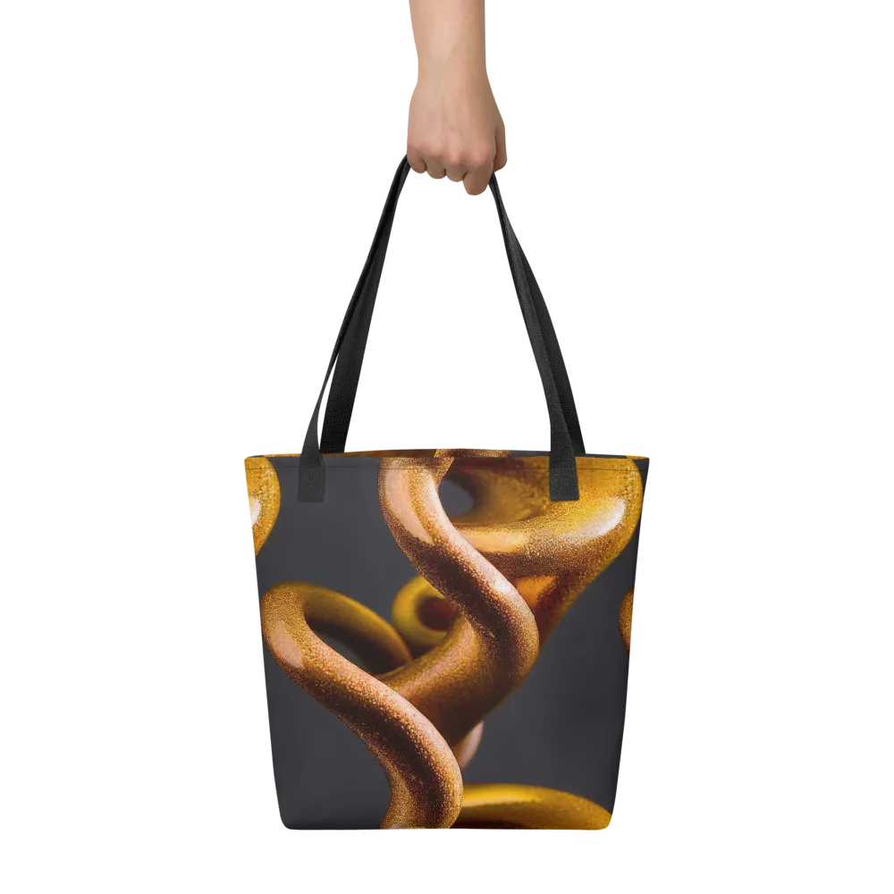 Amber Tangle on Tote Bag — Front