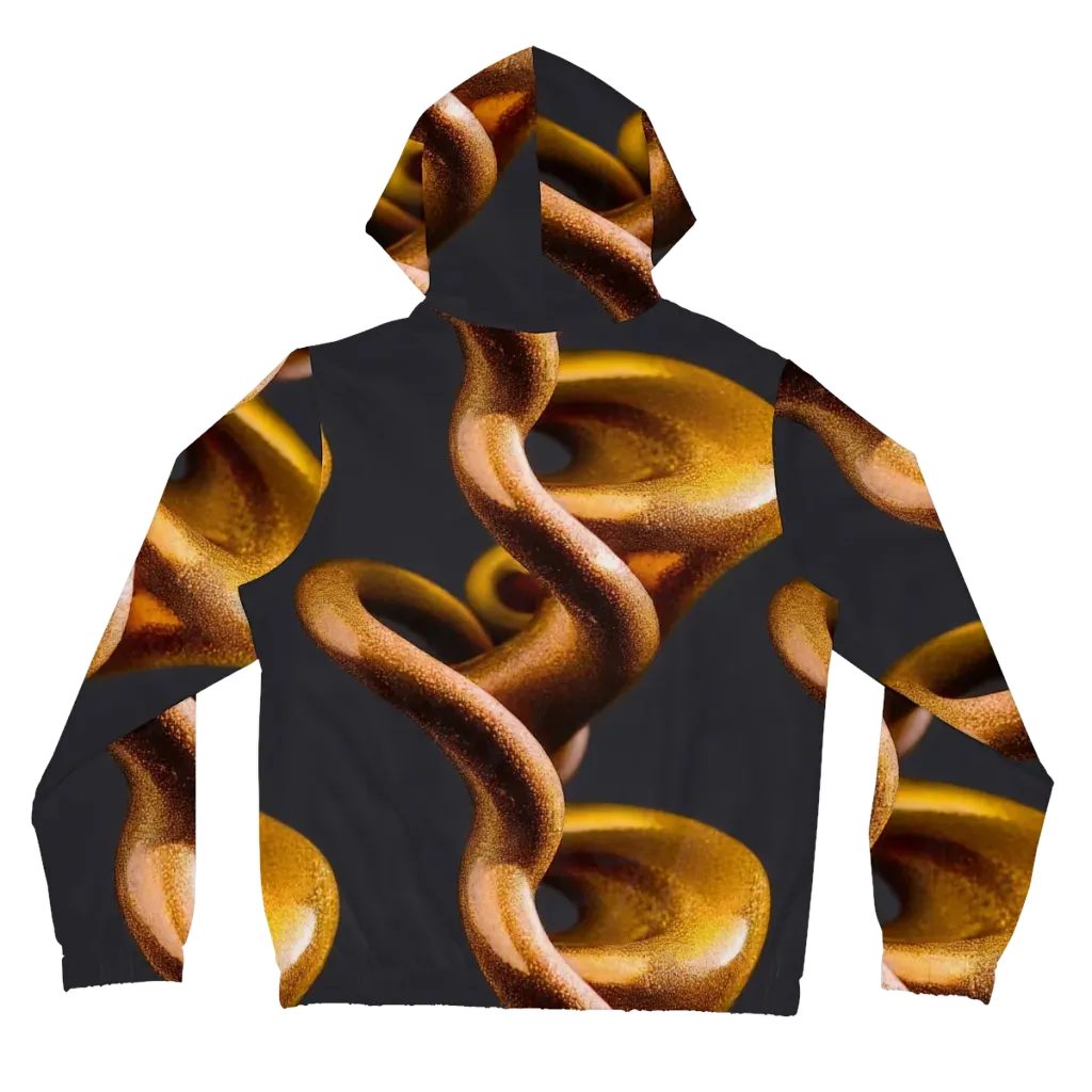 Amber Tangle on Women's Full-Zip Hoodie — Back