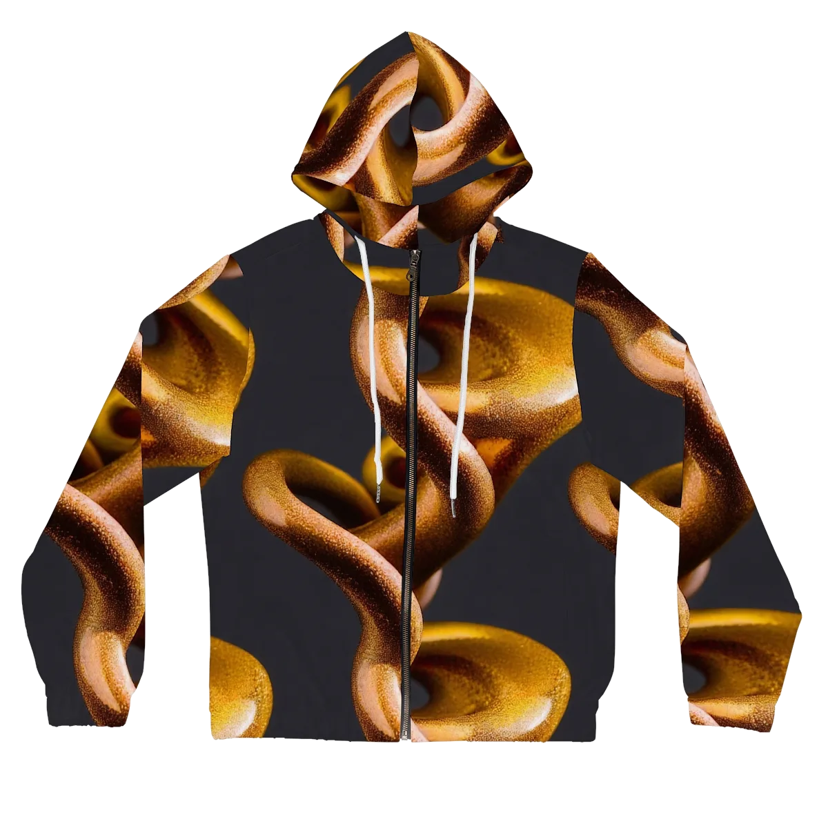 Amber Tangle on Women's Full-Zip Hoodie — Front