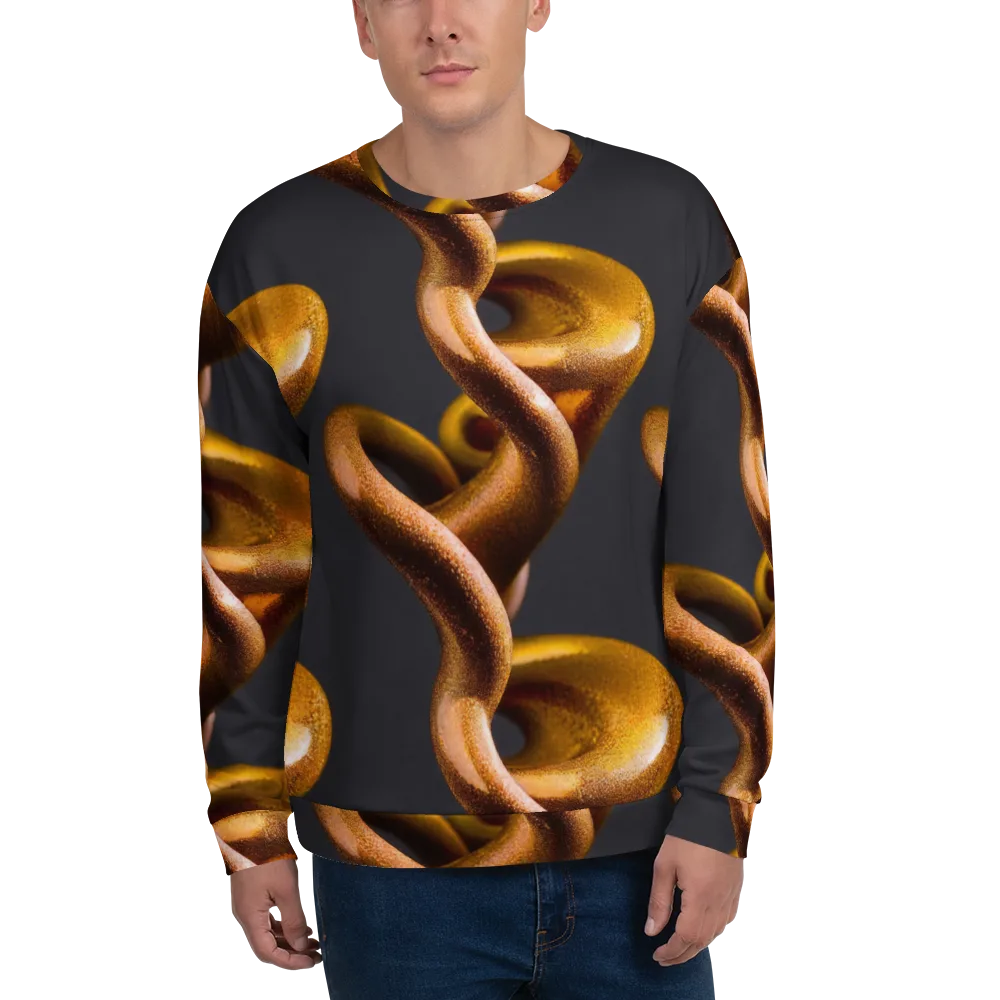 Amber Tangle on Sweatshirt — Front