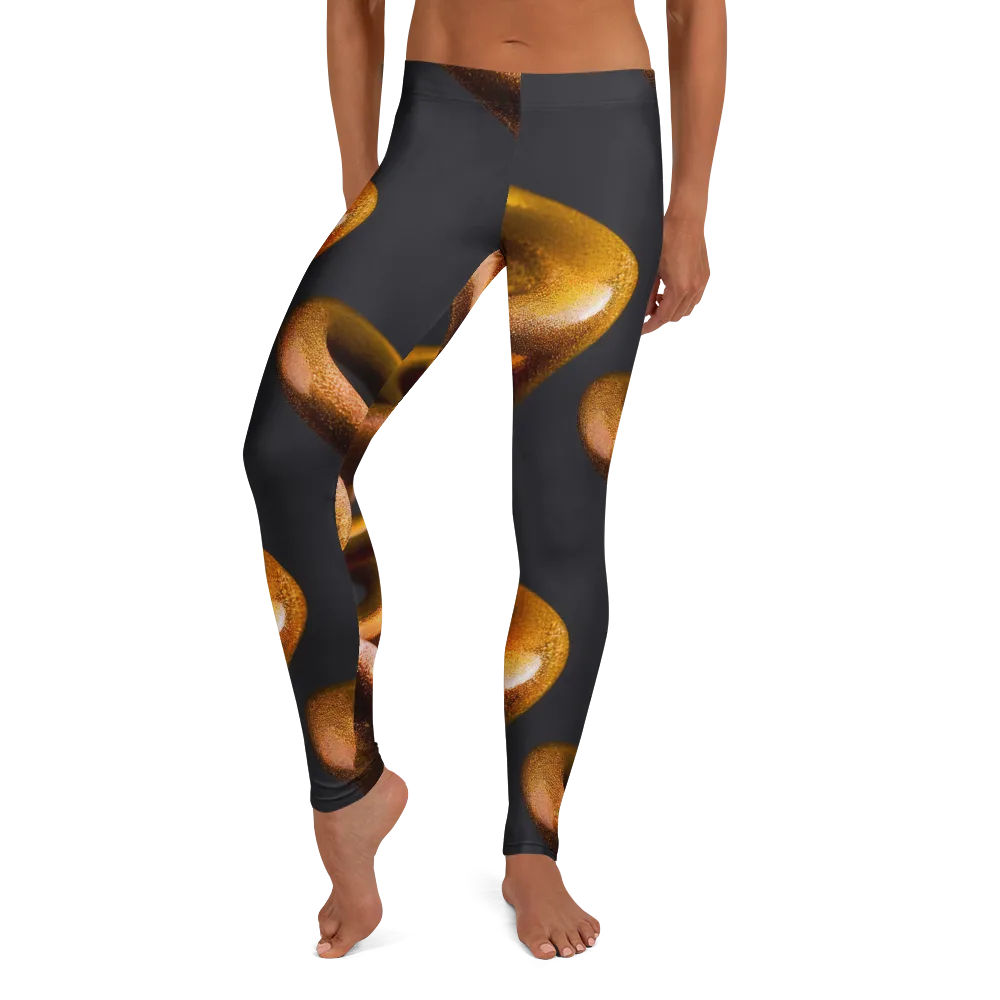 Amber Tangle on Leggings — Front