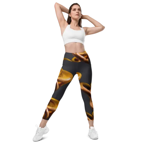 Amber Tangle on a Leggings with Pockets