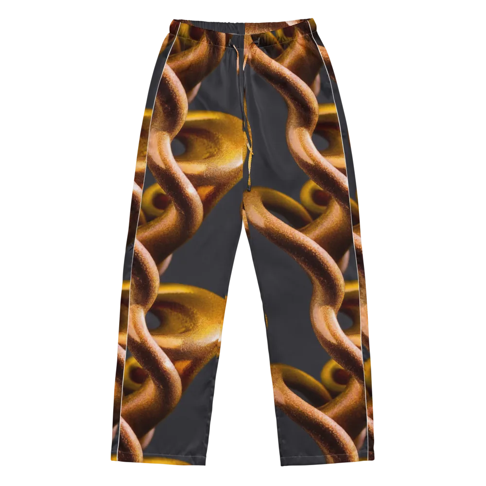 Amber Tangle on Women's Pajama Pants — Front
