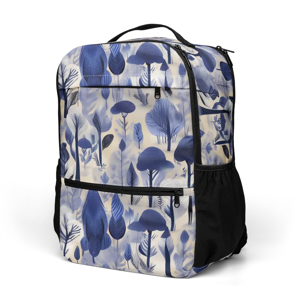 Bluewood Reverie on Utility Backpack — Left Front