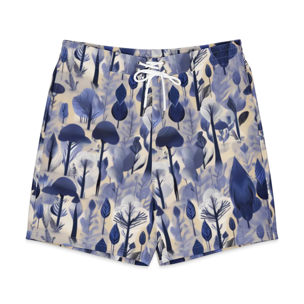 Bluewood Reverie on Men's Board Shorts — Front
