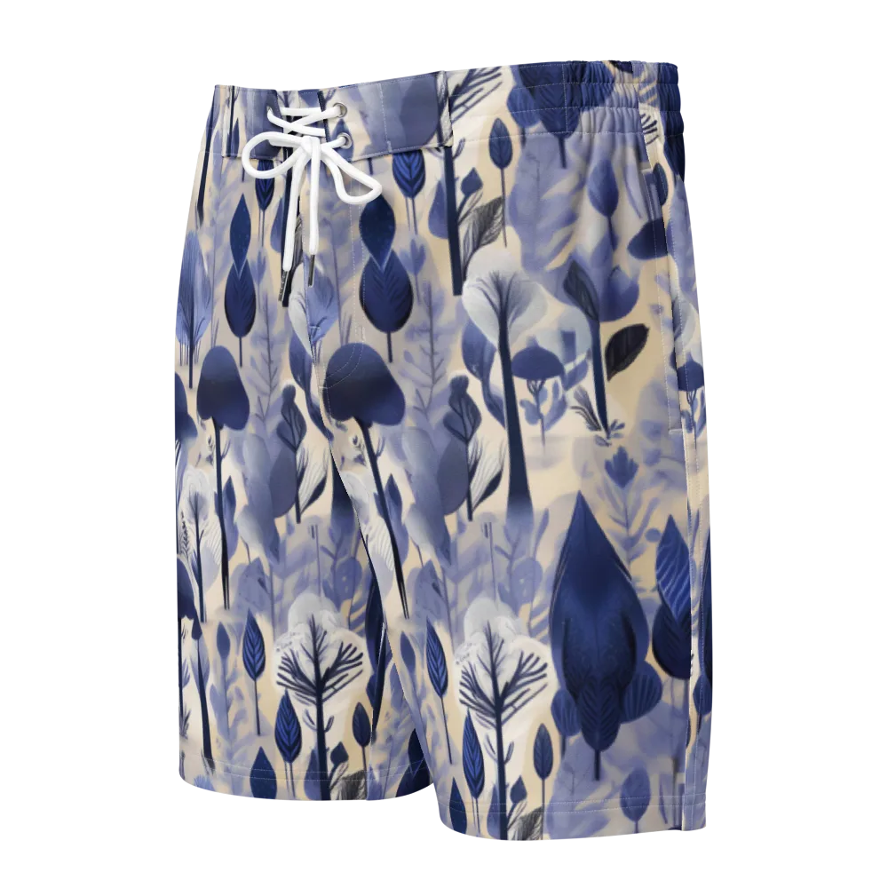 Bluewood Reverie on Men's Board Shorts — Front