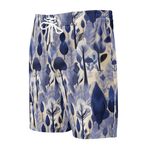 Bluewood Reverie on a Men's Board Shorts