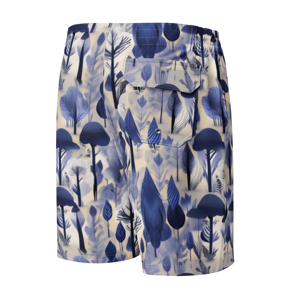 Bluewood Reverie on Men's Board Shorts — Back