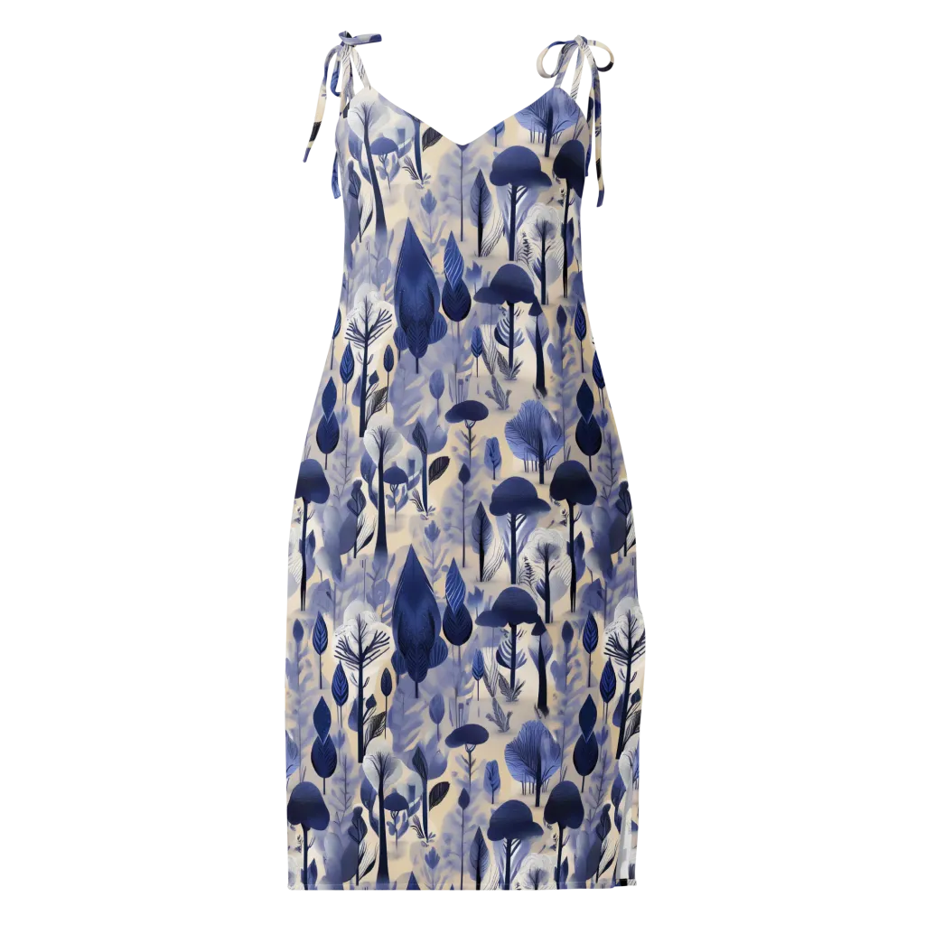 Bluewood Reverie on Slip Dress — Front