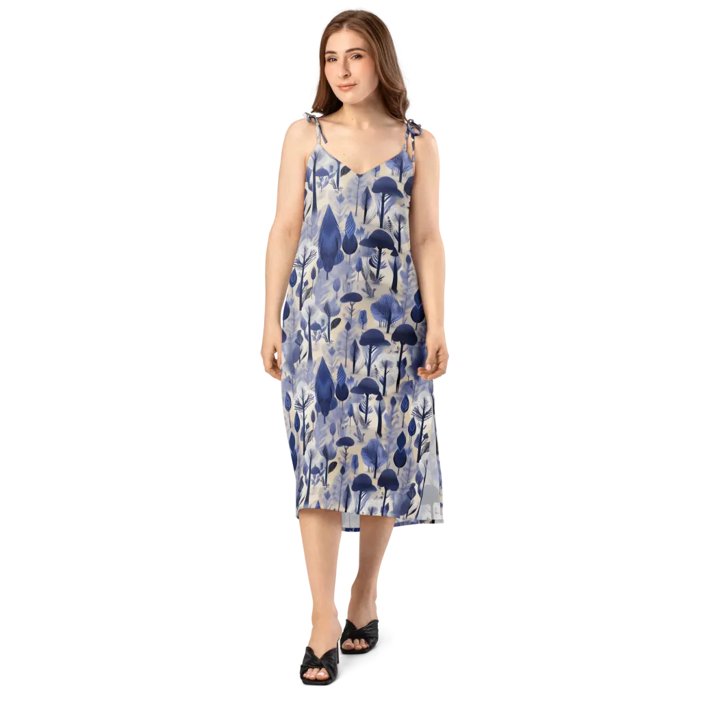 Bluewood Reverie on Slip Dress — Front