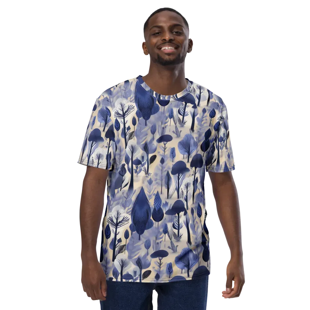 Bluewood Reverie on Men's Crew Neck T-Shirt — Front