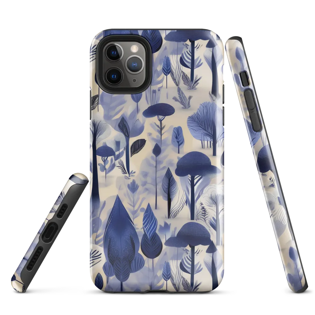 Bluewood Reverie on Tough Case for iPhone® — Front