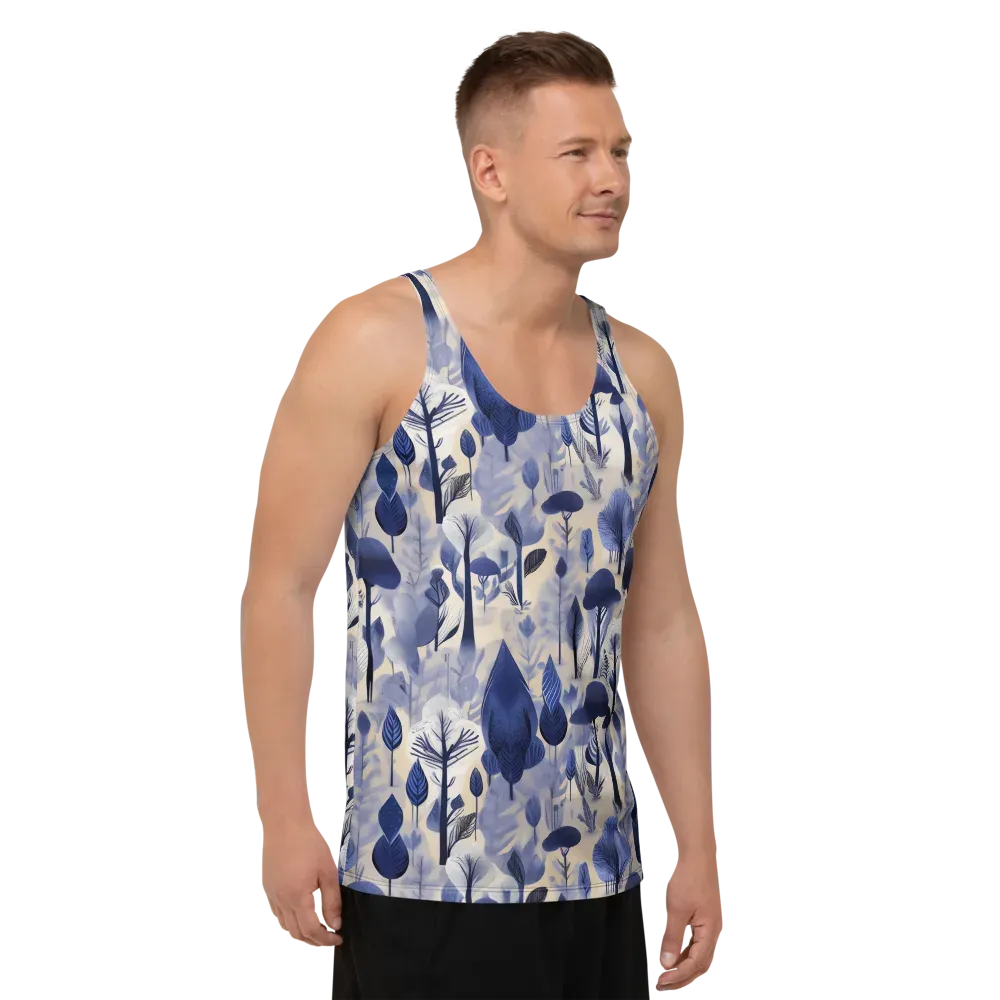 Bluewood Reverie on Men's Tank Top — Right Front