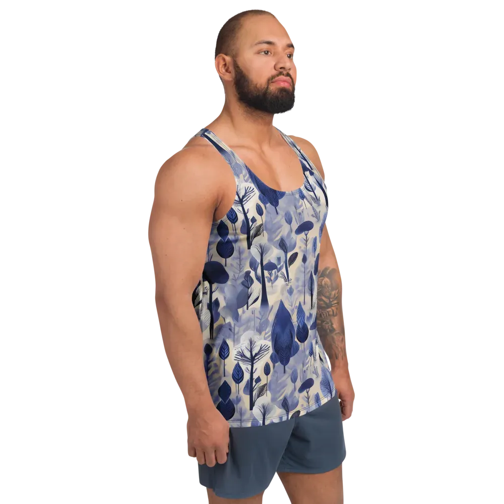 Bluewood Reverie on Men's Tank Top — Right Front