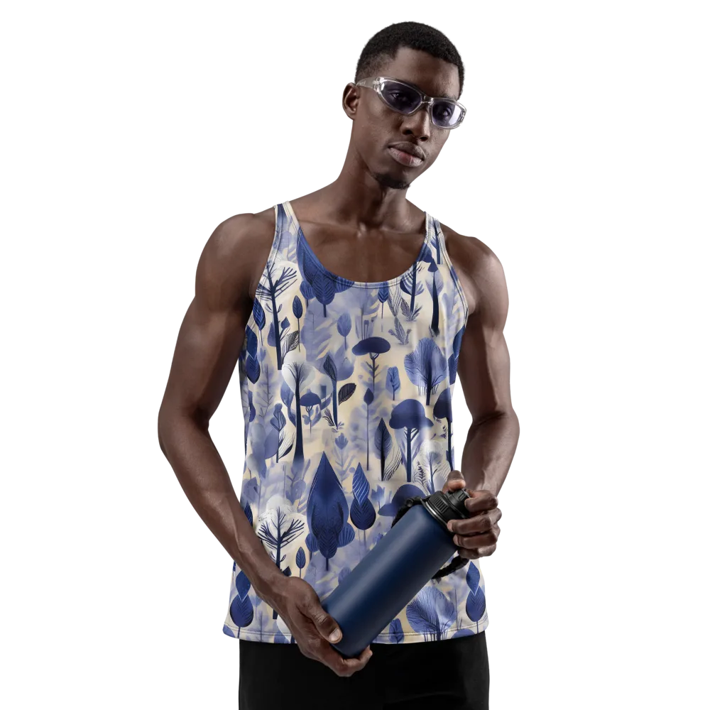 Bluewood Reverie on Men's Tank Top — Front