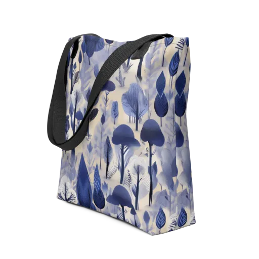 Bluewood Reverie on a Tote Bag