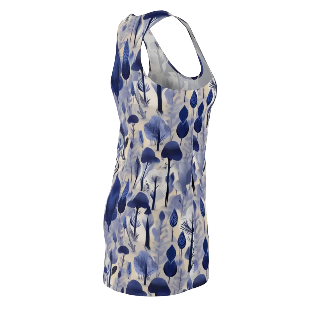 Bluewood Reverie on Racerback Dress — Back Side