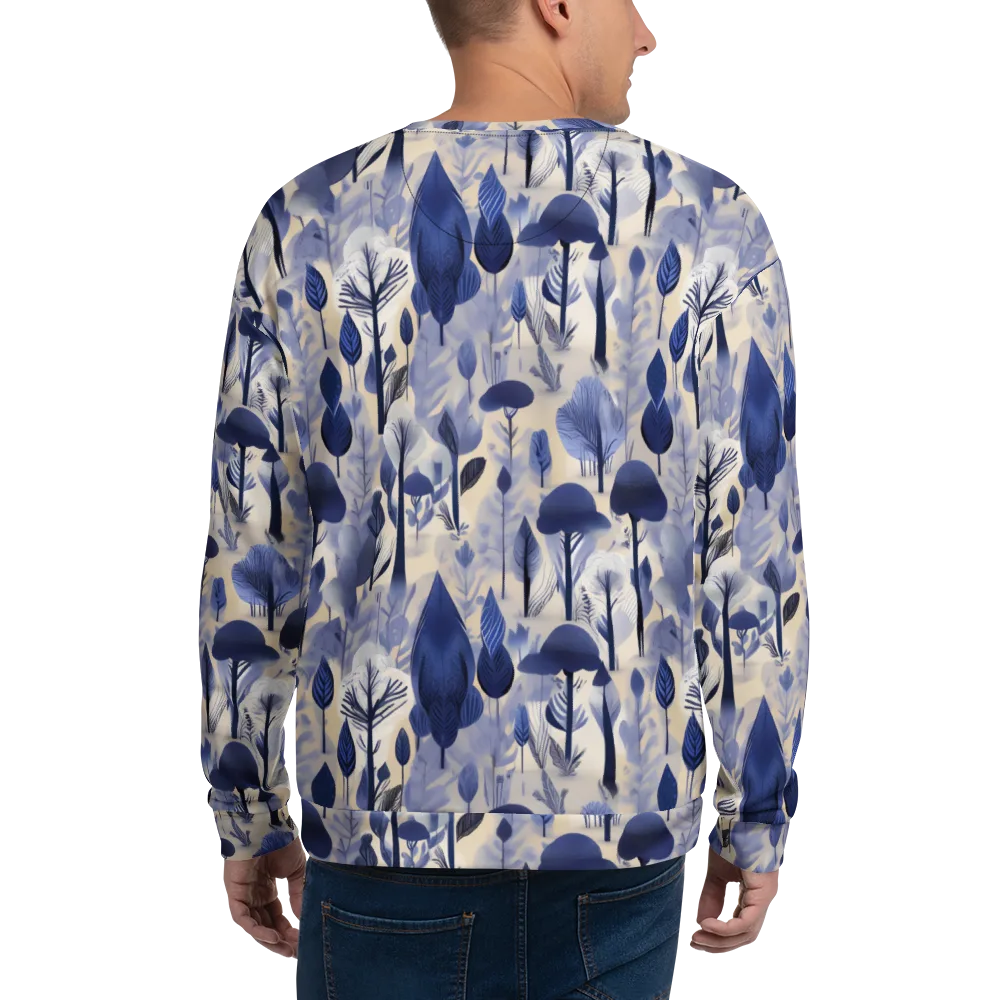 Bluewood Reverie on Sweatshirt — Back
