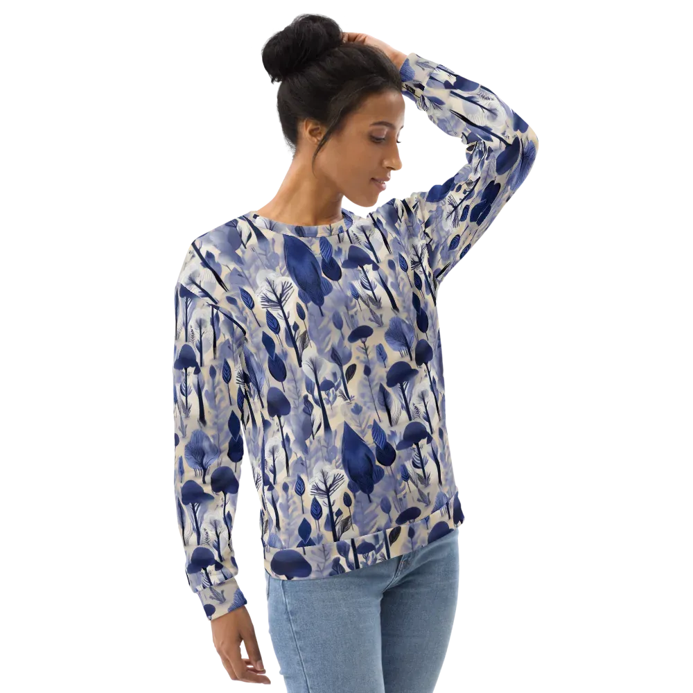 Bluewood Reverie on Sweatshirt — Right Front