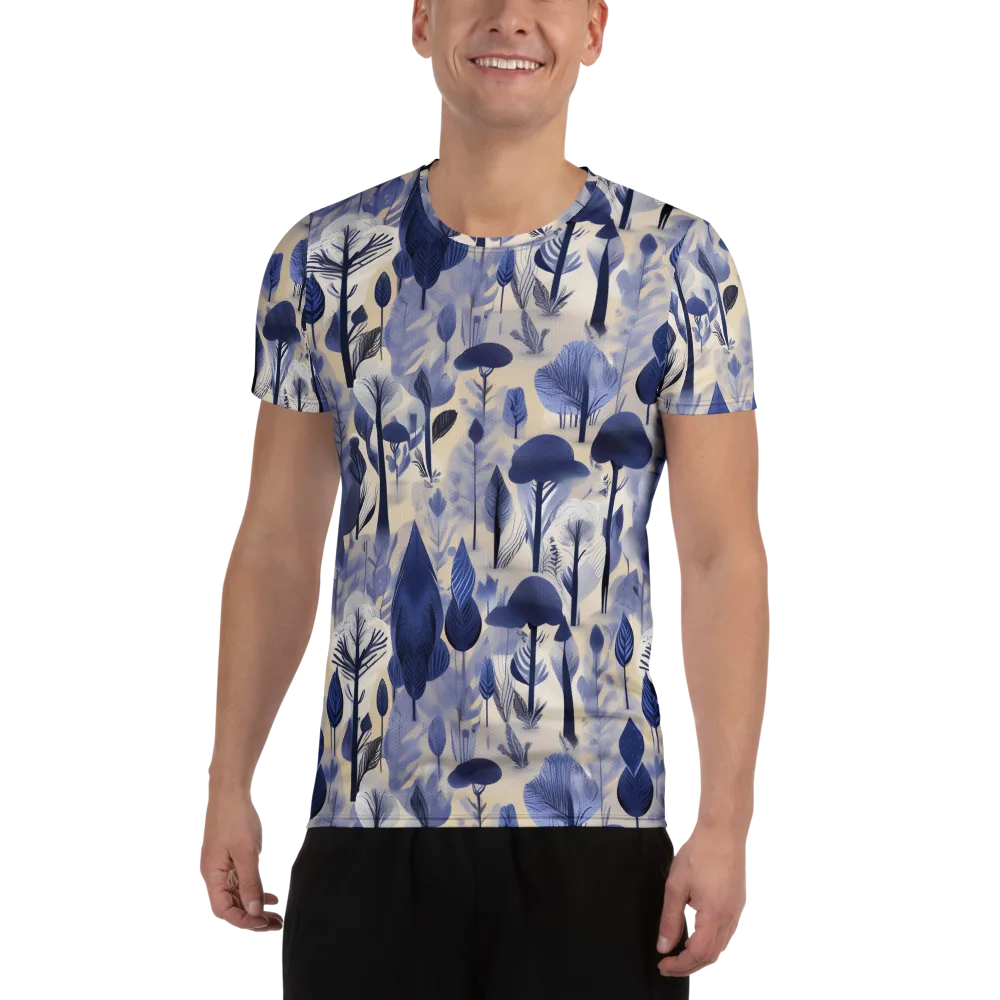Bluewood Reverie on Men's Athletic T-Shirt — Front