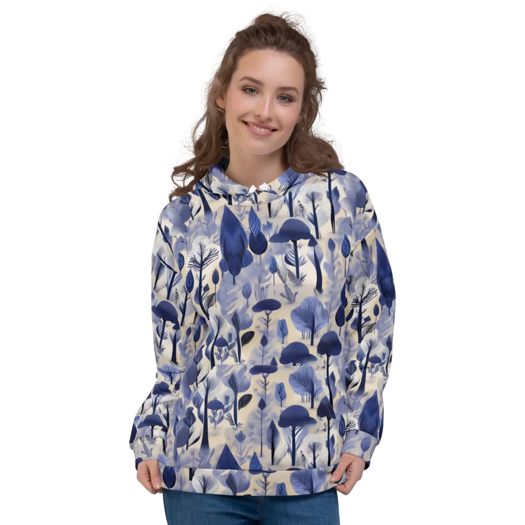 Bluewood Reverie on Hoodie — Front