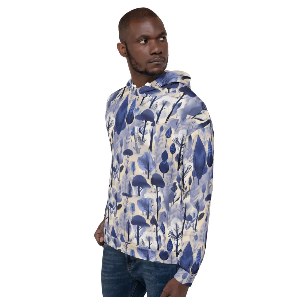 Bluewood Reverie on Hoodie — Left