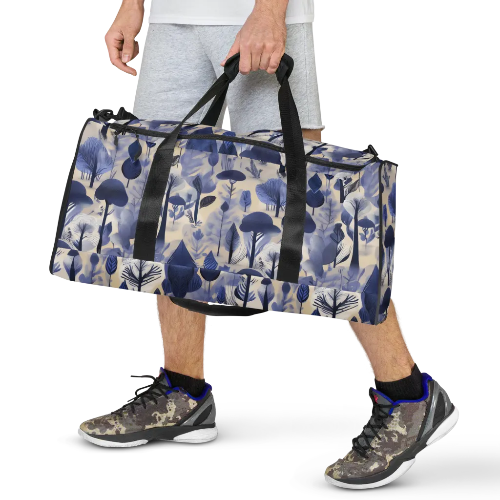 Bluewood Reverie on Duffle Bag — Front