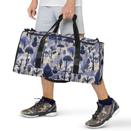 Bluewood Reverie on a Duffle Bag
