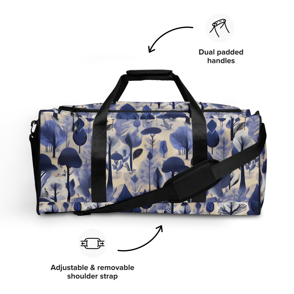 Bluewood Reverie on Duffle Bag — Front