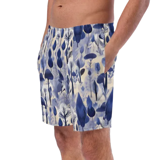 Bluewood Reverie on a Swim Trunks