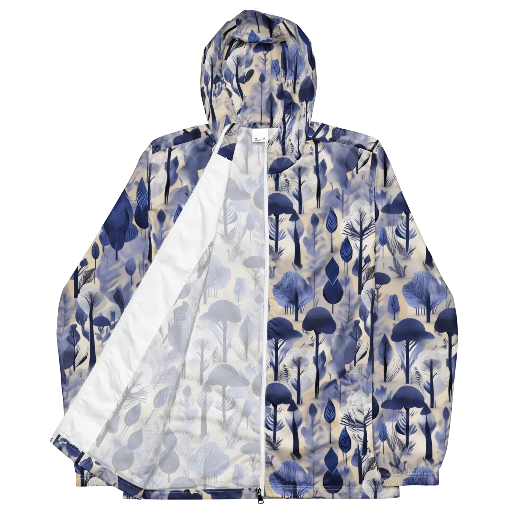 Bluewood Reverie on Men's Windbreaker — Front