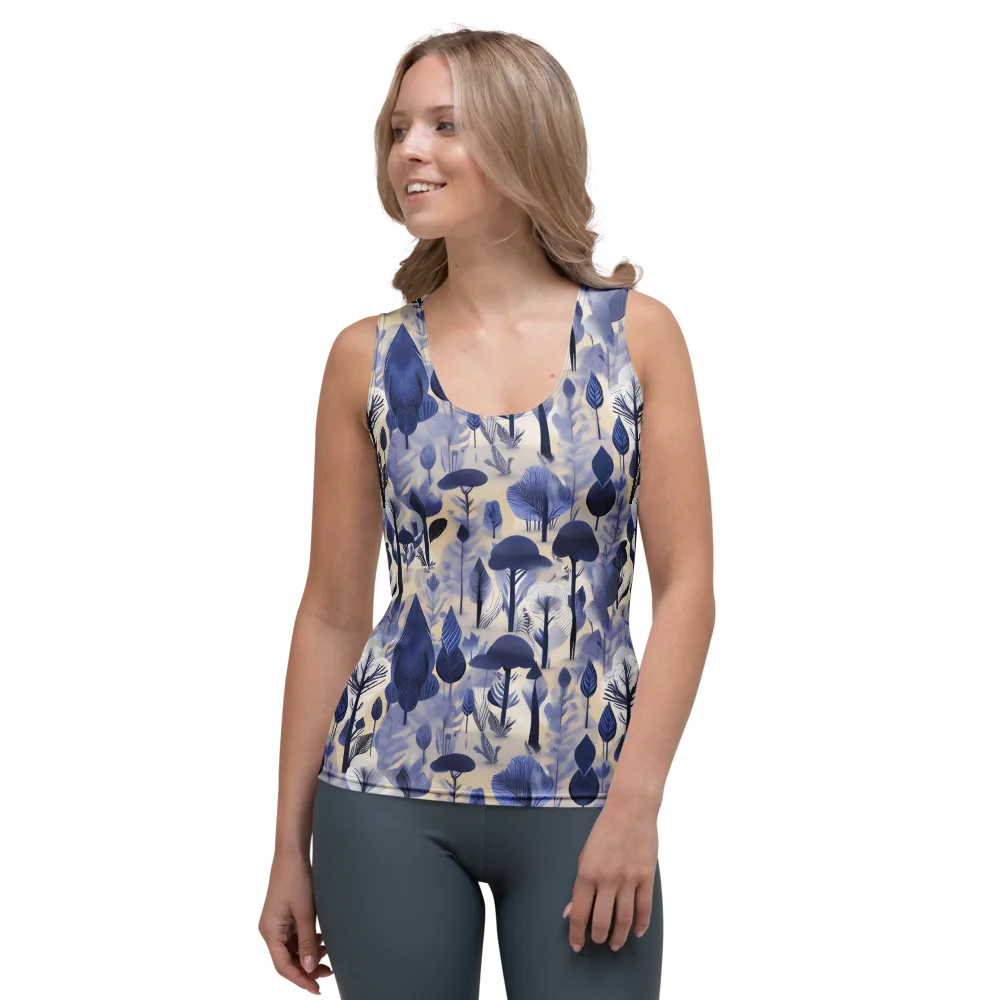 Bluewood Reverie on Women's Tank Top — Front