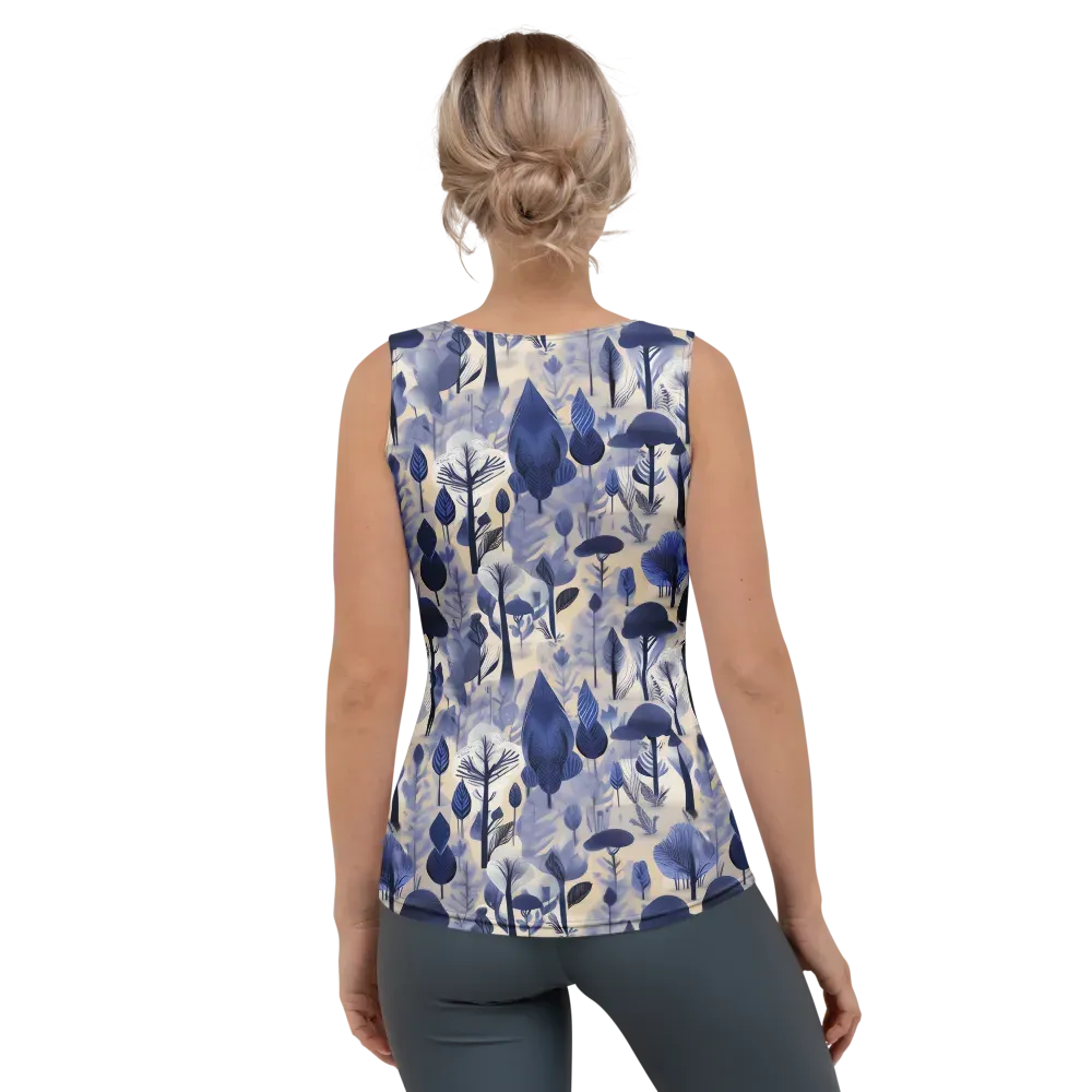 Bluewood Reverie on Women's Tank Top — Back