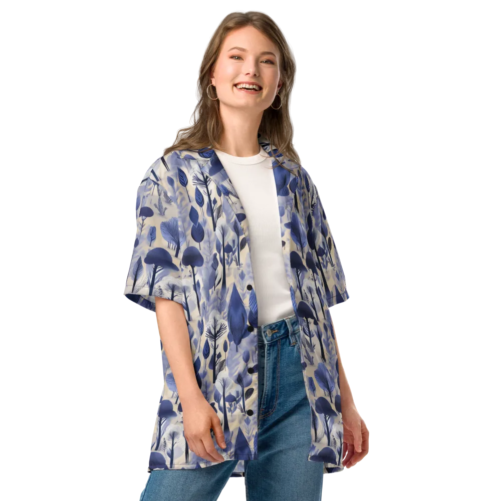 Bluewood Reverie on Button Shirt — Front