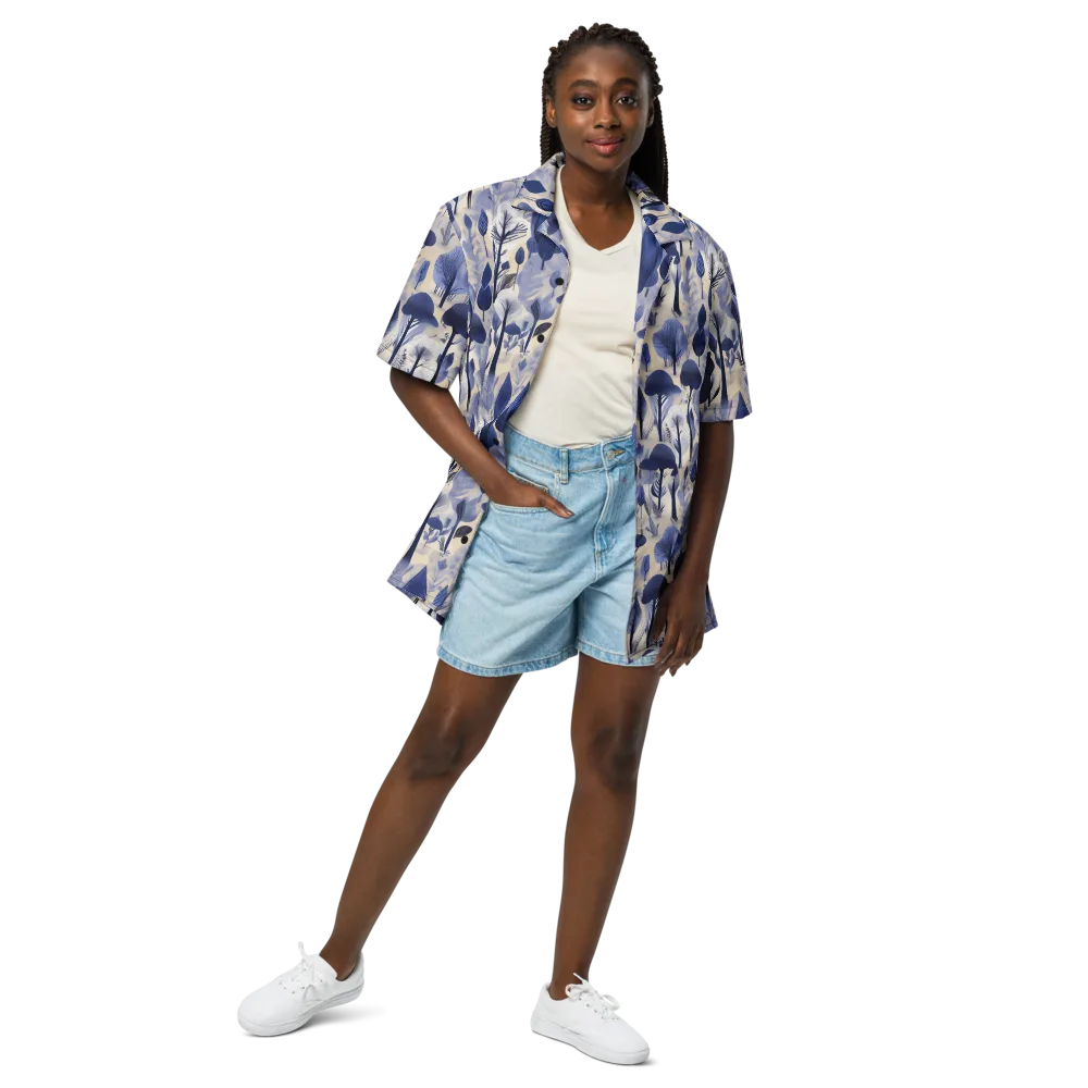 Bluewood Reverie on Button Shirt — Front