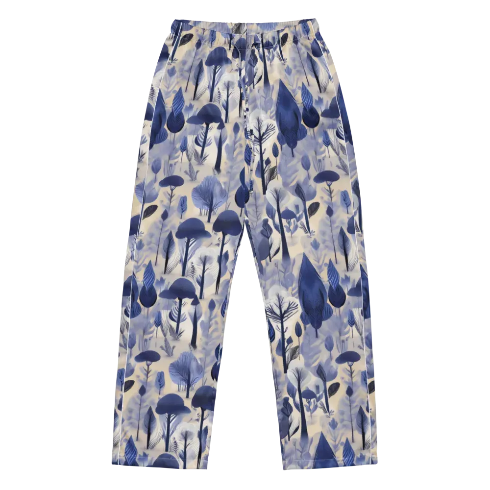 Bluewood Reverie on Women's Pajama Pants — Front