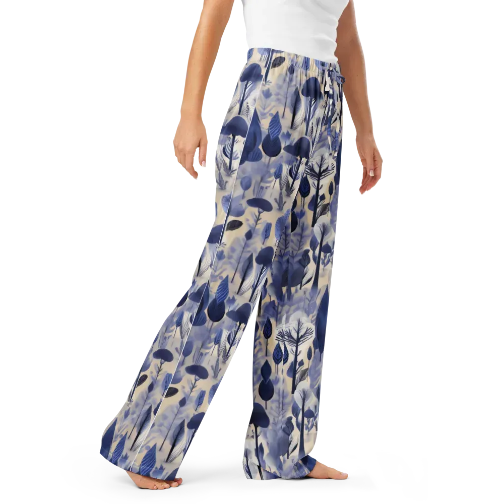 Bluewood Reverie on Women's Pajama Pants — Right Front
