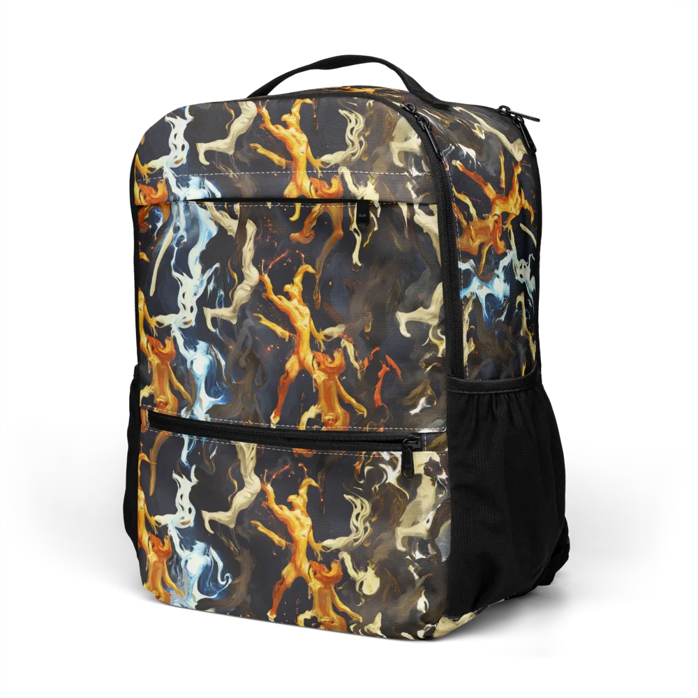 Ember Apparitions on Utility Backpack — Left Front