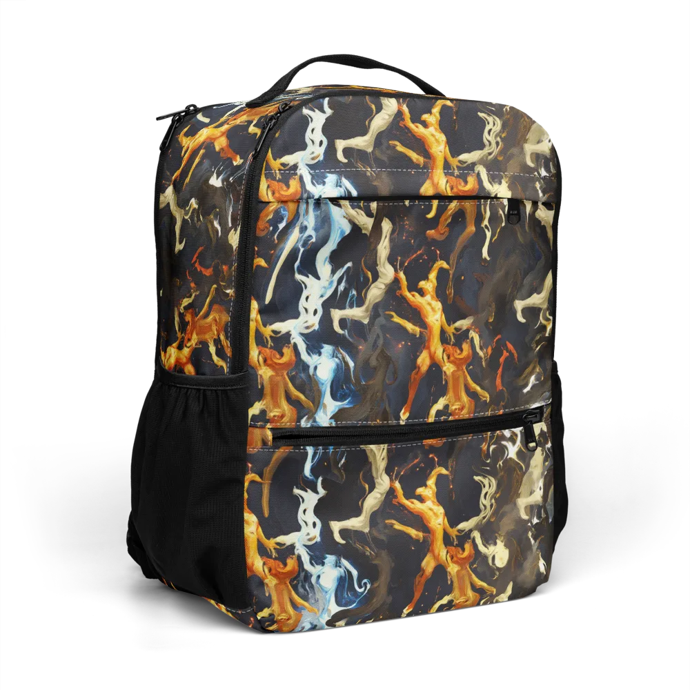 Ember Apparitions on Utility Backpack — Right Front