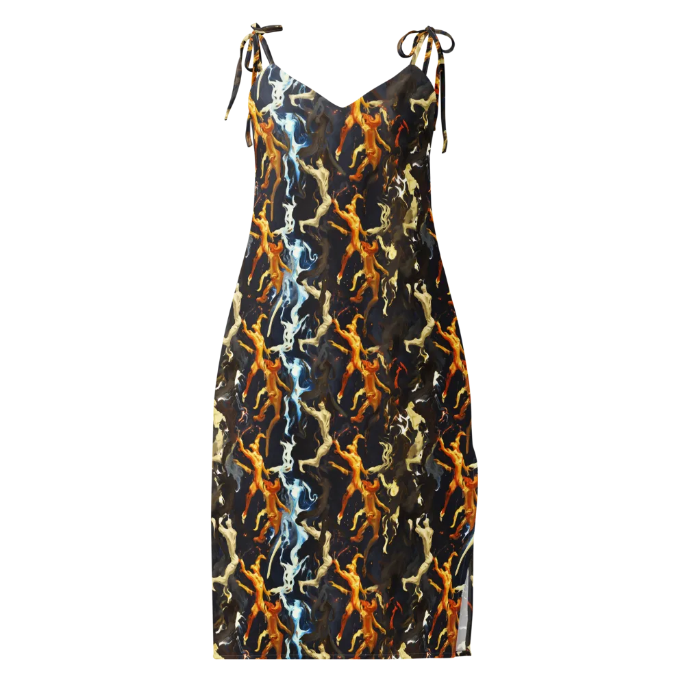 Ember Apparitions on Slip Dress — Front