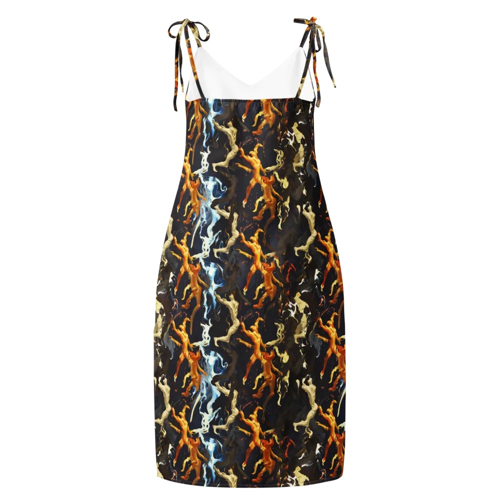 Ember Apparitions on Slip Dress — Back