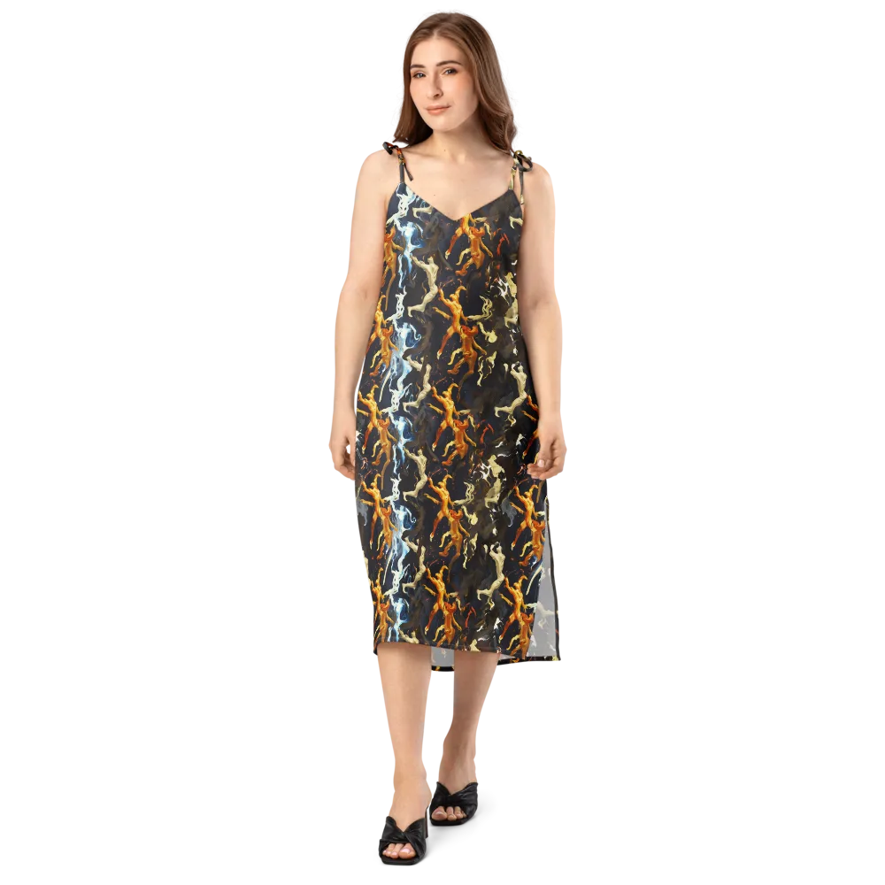 Ember Apparitions on Slip Dress — Front