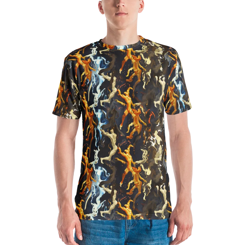 Ember Apparitions on Men's Crew Neck T-Shirt — Front